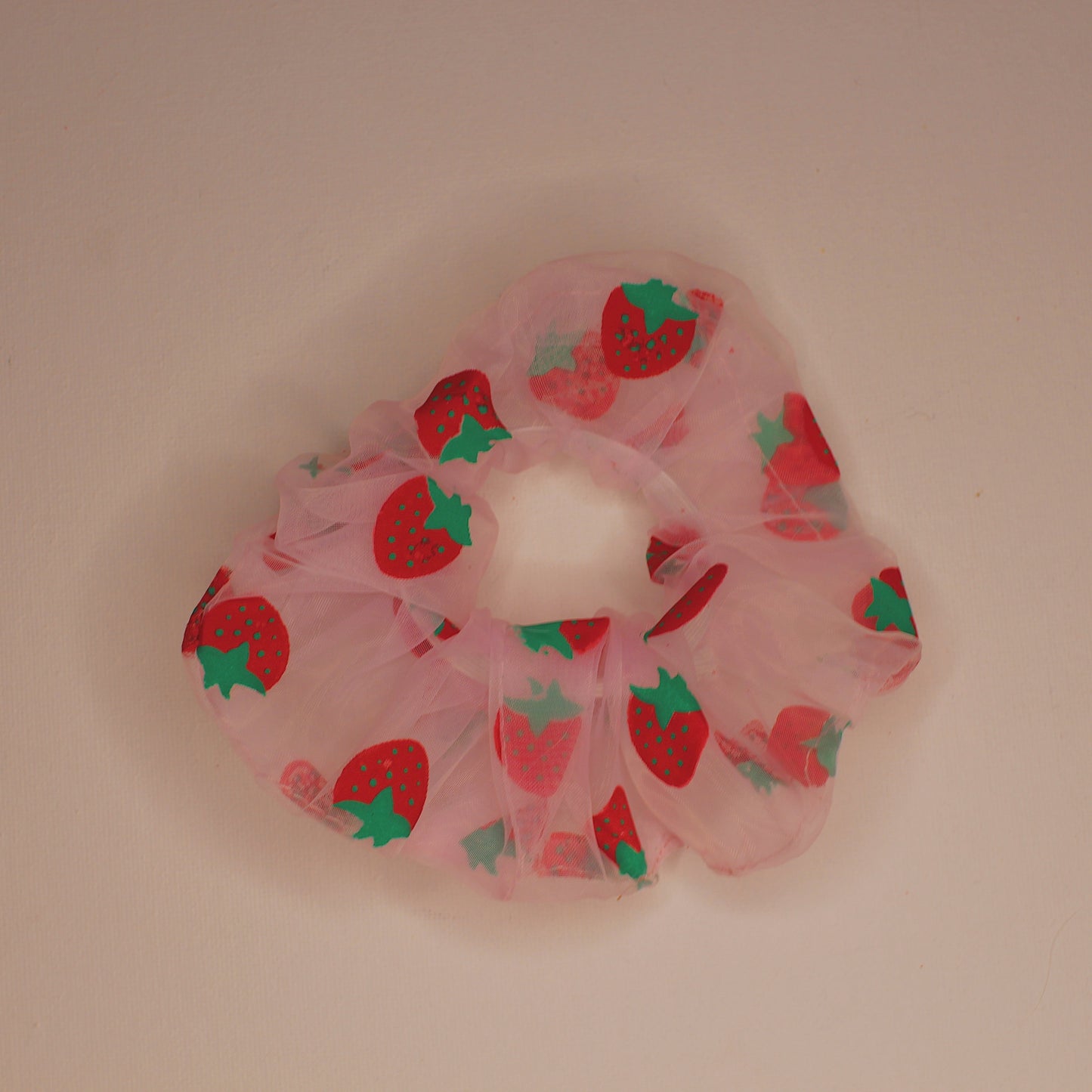 Strawberry Scrunchie