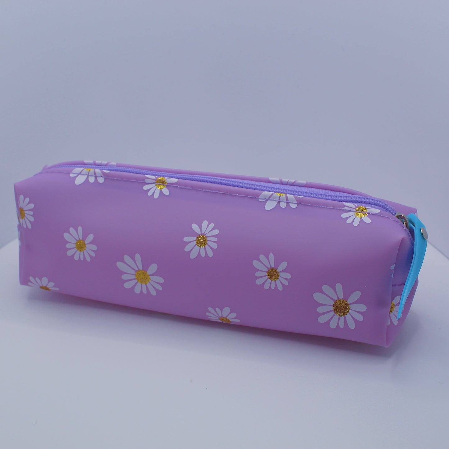 Purple Daisy Pencil Case