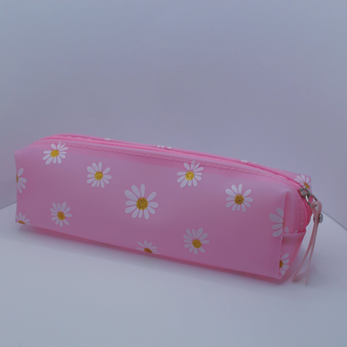 Pink Daisy Pencil Case