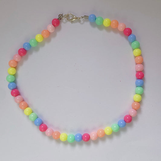 Pastel Pearl Necklace