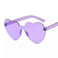 Purple Heart Glasses