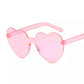 Light Pink Heart Glasses