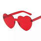 Red Heart Glasses