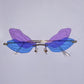 Purple Fairy Glasses