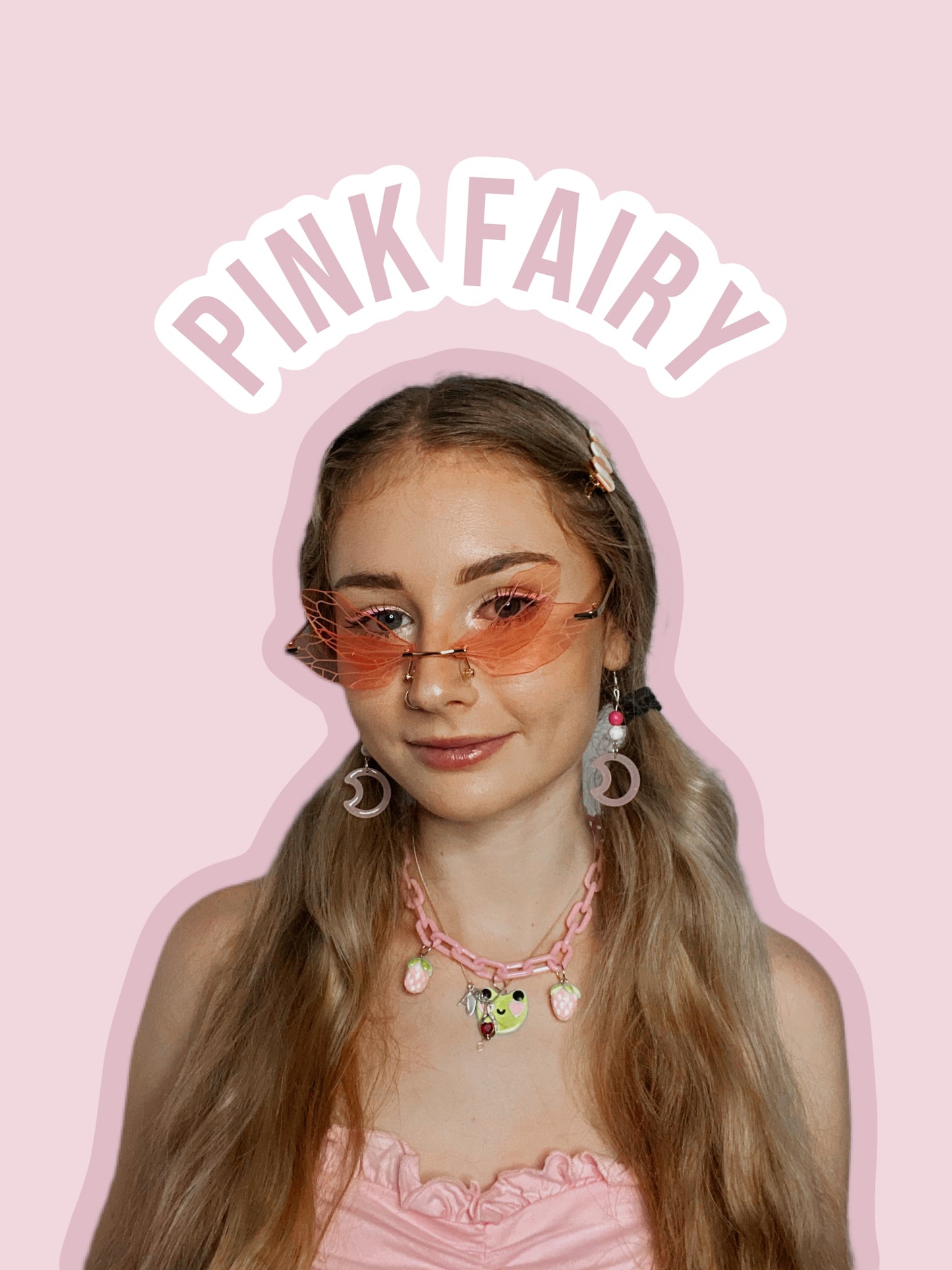 PRE ORDER Pink Fairy Glasses