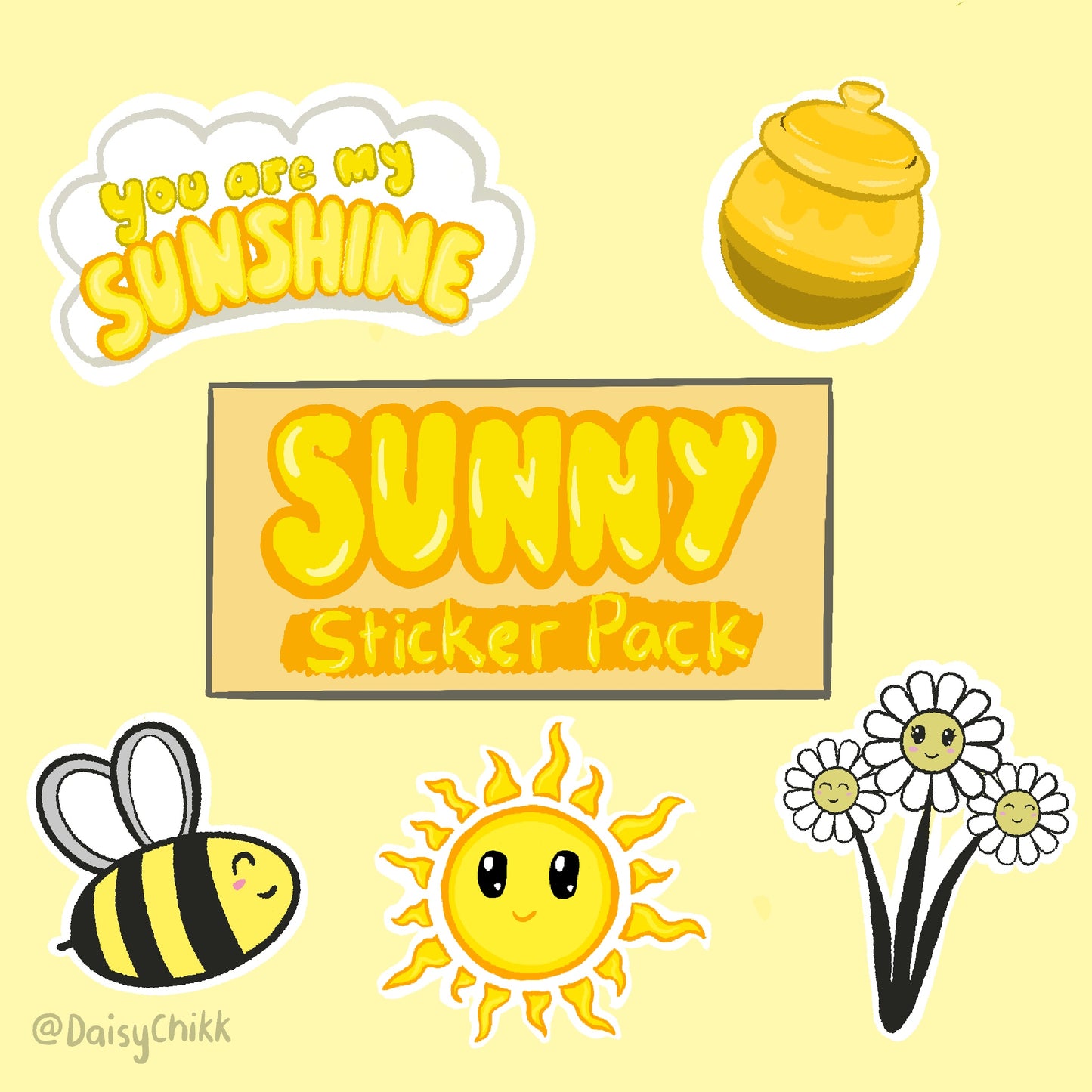 Sunny Sticker Pack