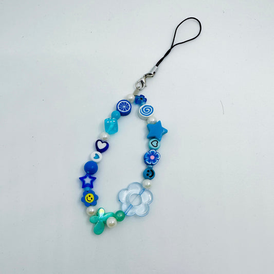 Blue Phone Charm